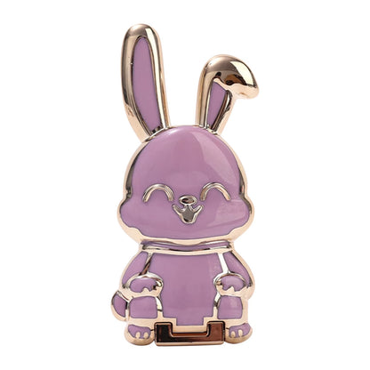 Foldable Bunny Phone Stand -  Portable Holder for Mobile Devices, Ideal Desk Accessory for Office and Home Decor