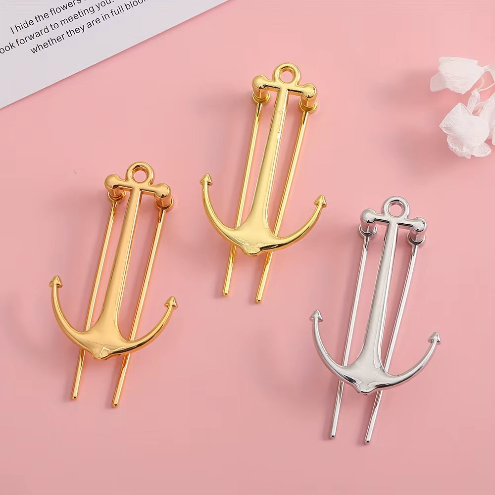 Stylish Anchor Metal Bookmark - Durable Page Holder for Readers, Ideal Gift and Office Accessory, School Supplies