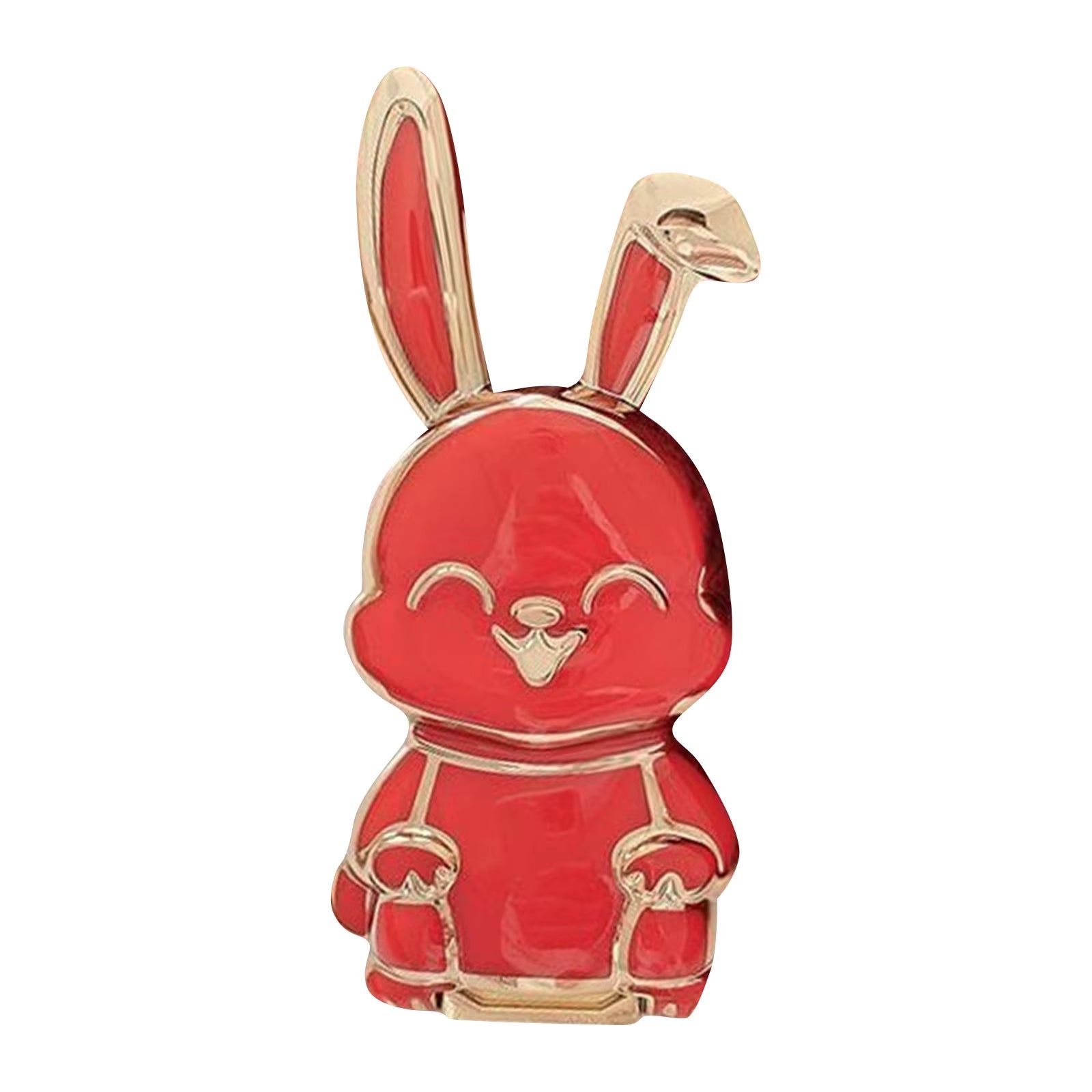 Foldable Bunny Phone Stand -  Portable Holder for Mobile Devices, Ideal Desk Accessory for Office and Home Decor
