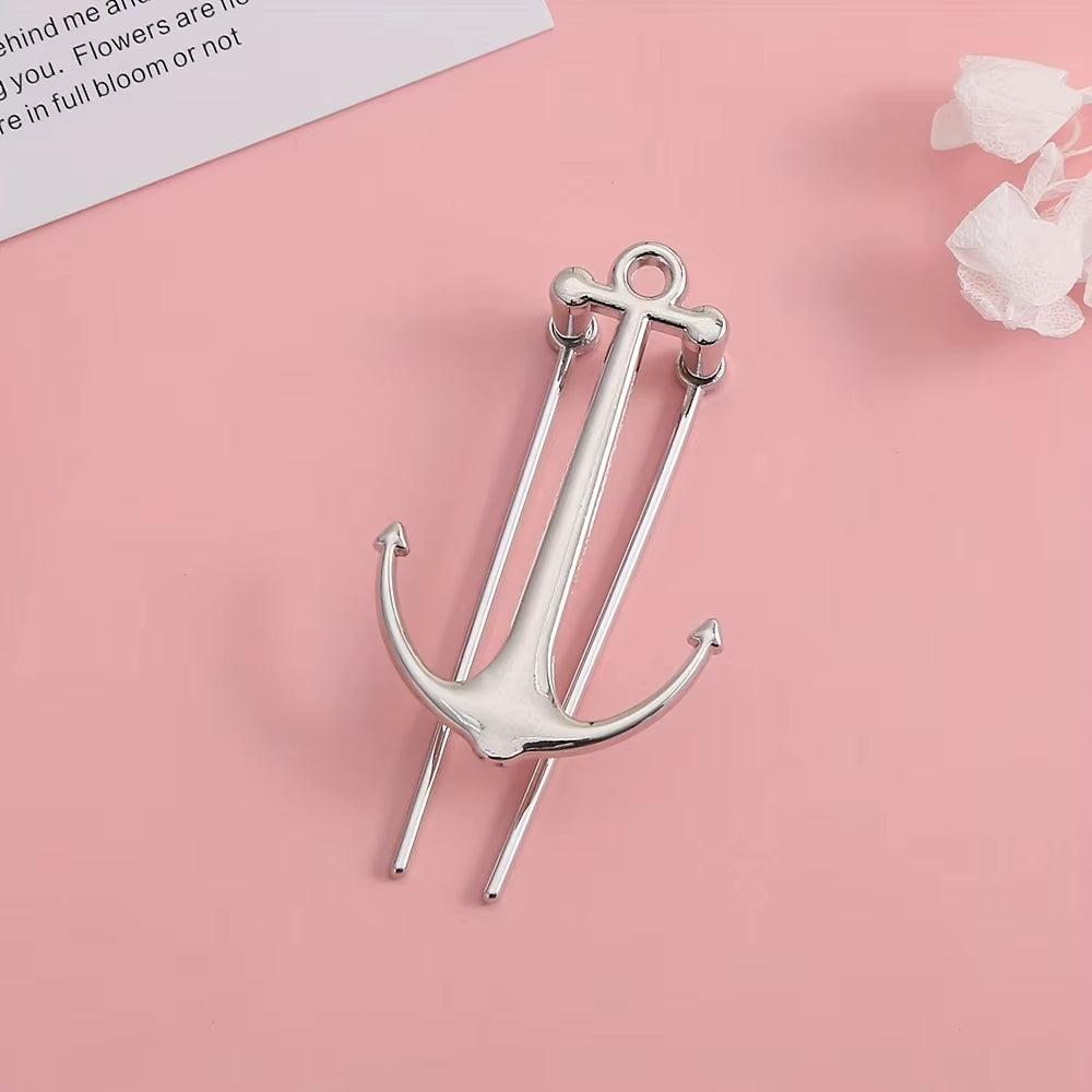 Stylish Anchor Metal Bookmark - Durable Page Holder for Readers, Ideal Gift and Office Accessory, School Supplies