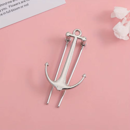 Stylish Anchor Metal Bookmark - Durable Page Holder for Readers, Ideal Gift and Office Accessory, School Supplies