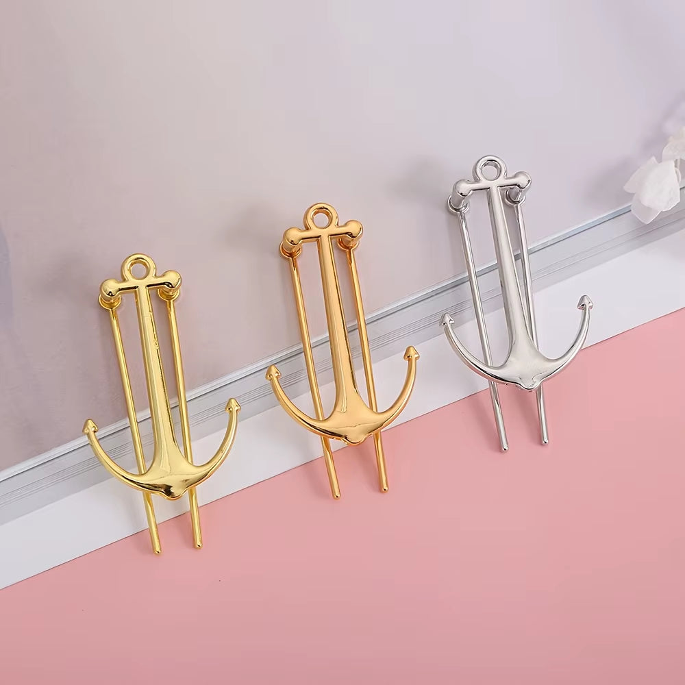 Stylish Anchor Metal Bookmark - Durable Page Holder for Readers, Ideal Gift and Office Accessory, School Supplies