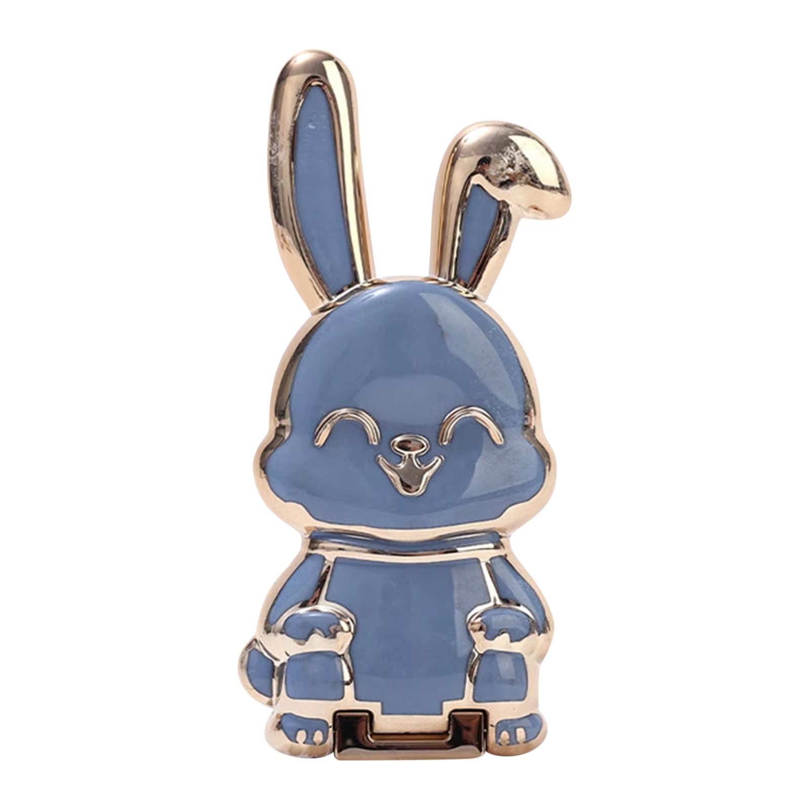 Foldable Bunny Phone Stand -  Portable Holder for Mobile Devices, Ideal Desk Accessory for Office and Home Decor