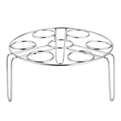 Tripod Egg Steaming Rack Stainless Steel Multifunctional Steaming Tray Holder Thickened Household Insulated Shelf