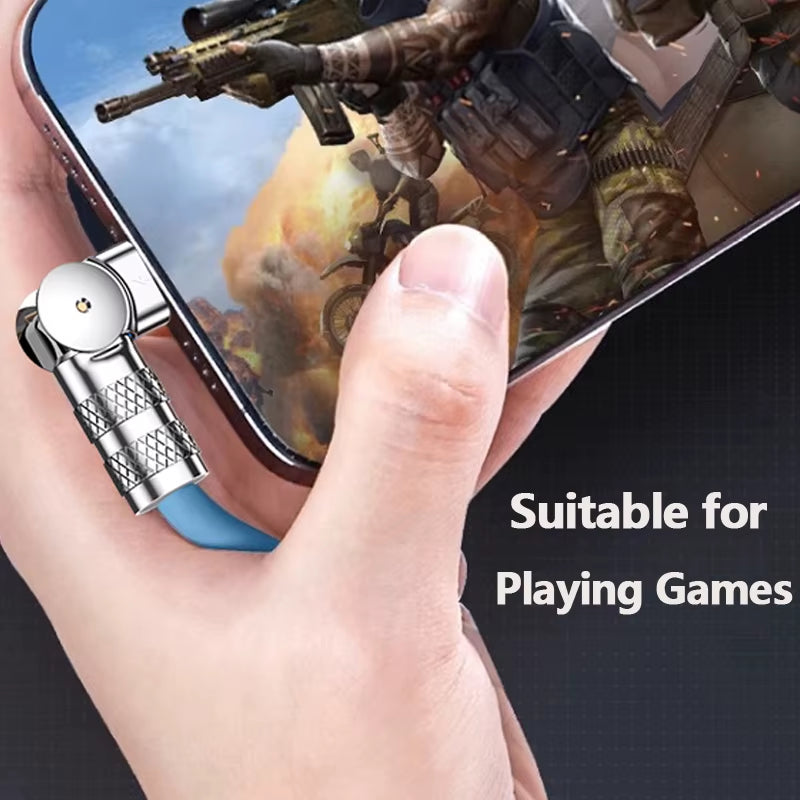 Micro USB 120W 3A Elbow Fast Charging Data Cable for Samsung Galaxy S7, S5, Xiaomi, and Android Devices