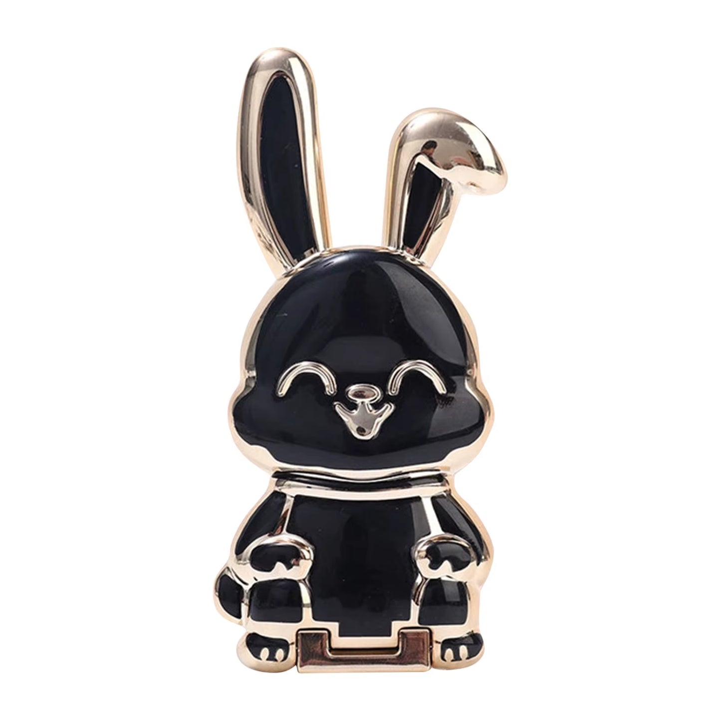 Foldable Bunny Phone Stand -  Portable Holder for Mobile Devices, Ideal Desk Accessory for Office and Home Decor
